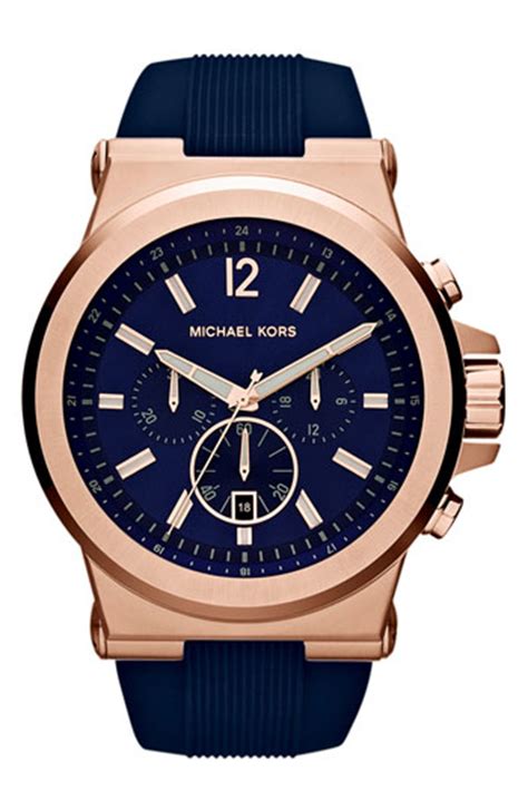 20mm michael kors watch band blue|Michael Kors Watch blue face.